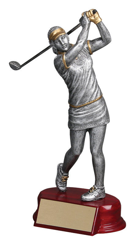 Modern  Golf Trophy - Female