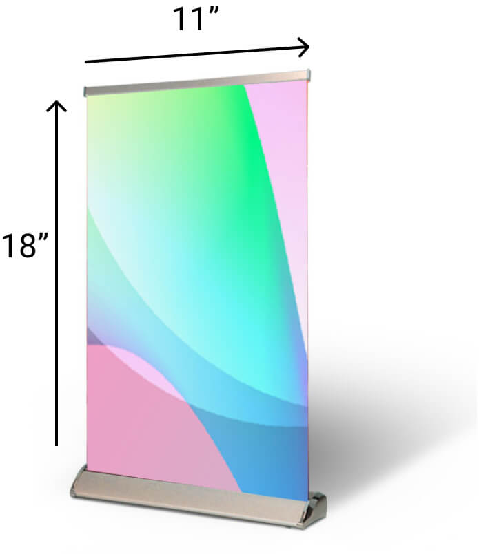 Table Top Pull Up Banner