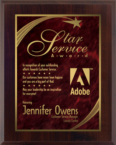 Classic Wood Plaques