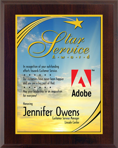 Classic Wood Plaques