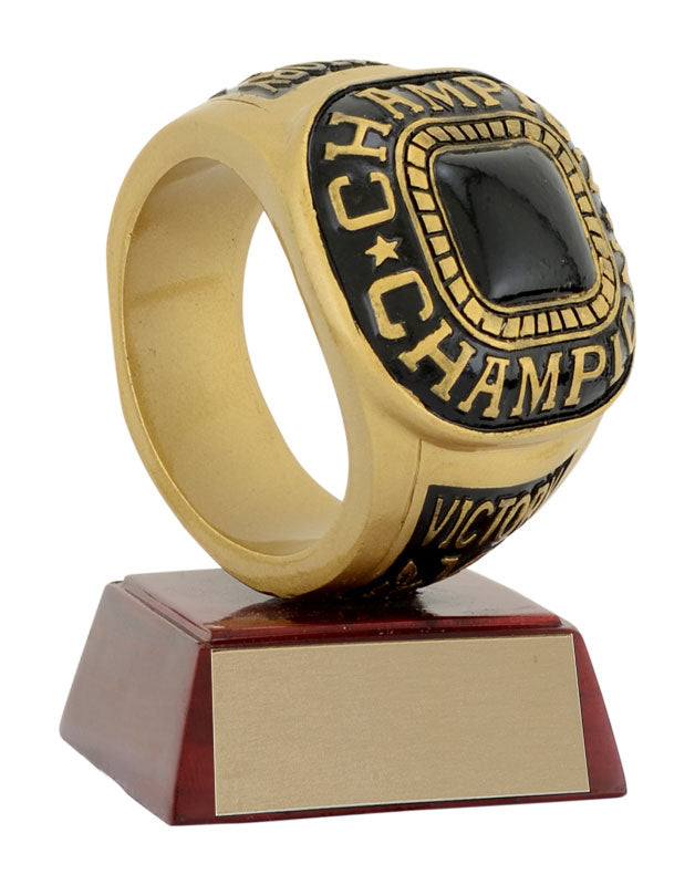 Championship Ring Football Trophy